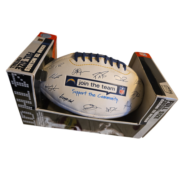 San Diego Chargers 2007 AFC West Champions Football Box #406 of 600 - Picture 2 of 6